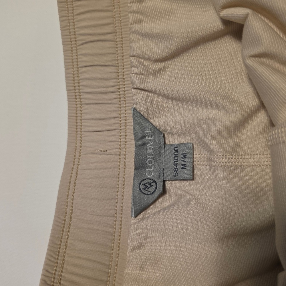 Cloudveil Active Athletic Skort Built-in Shorts Tan Beige Size Medium - Picture 6 of 10